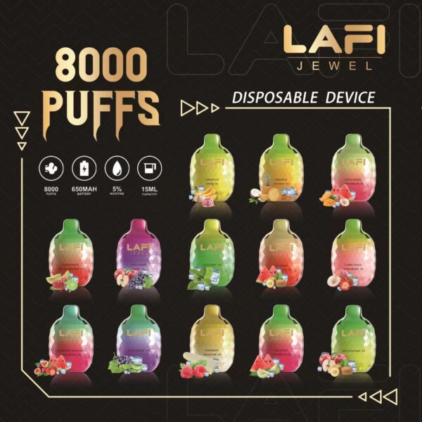 LAFI JEWEL 8000 Puffs