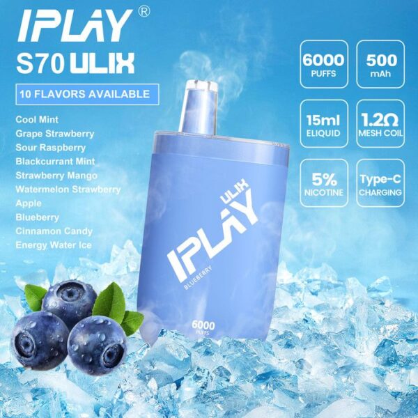 IPLAY ULIX 6000 PUFF