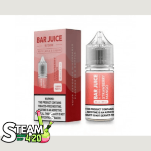 Bar juice salt strawberry mango